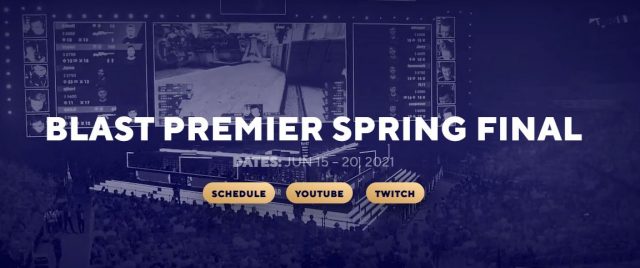 BLAST Premier Spring Finals 2021 Schedule