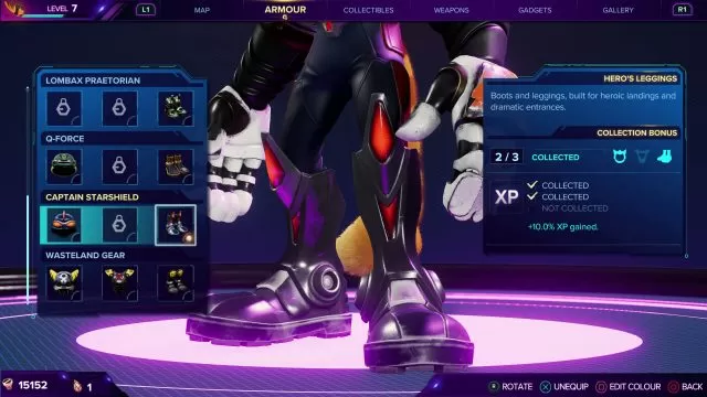 Captain Starshield Boots - Ratchet & Clank Rift Apart