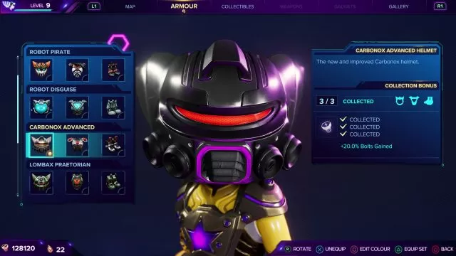 Carbonox Advanced Helmet - Ratchet & Clank Rift Apart