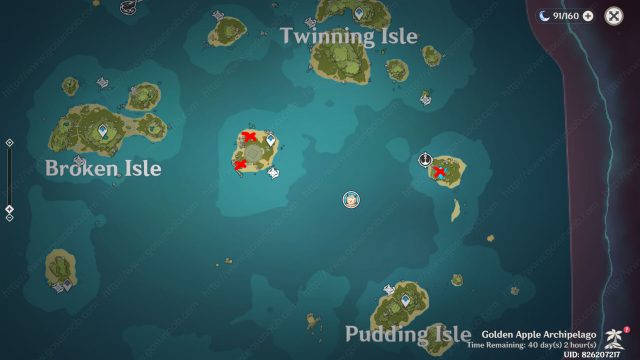 Echoing Conches Day 2 Locations