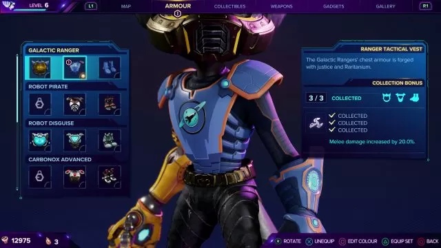 Galactic Ranger Chest - Ratchet & Clank Rift Apart