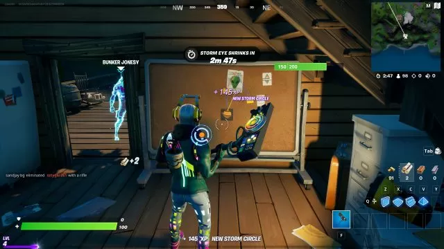 Interact With Bunker Jonesy's Conspiracy Board Fortnite