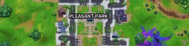 Place Welcome Signs In Pleasant Park and Lazy Lake Fortnite