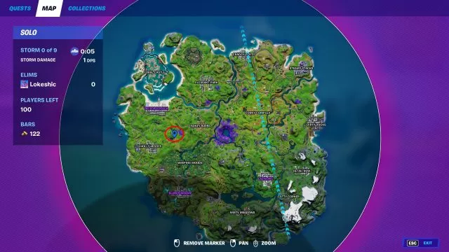 Where is Dreamflower in Fortnite