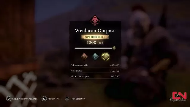 ac valhalla get melee kills in wenlocan outpost bear trial mastery challenge