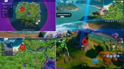 all fortnite alien artifact locations