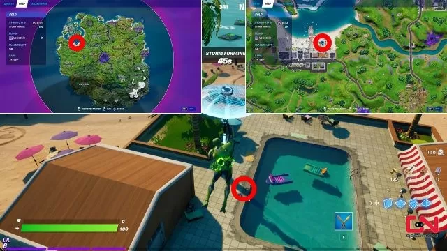 believer beach rubber duck location fortnite