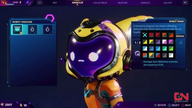 character customization ratchet & clank rift apart