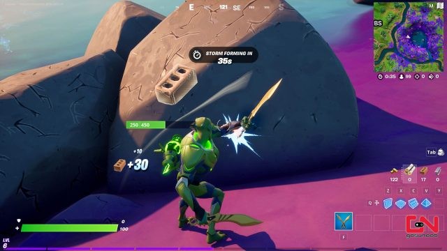 fortnite collect stone from aftermath