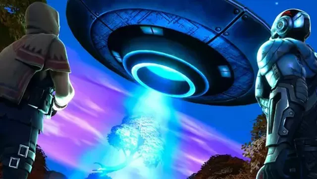 fortnite how to get abducted by aliens