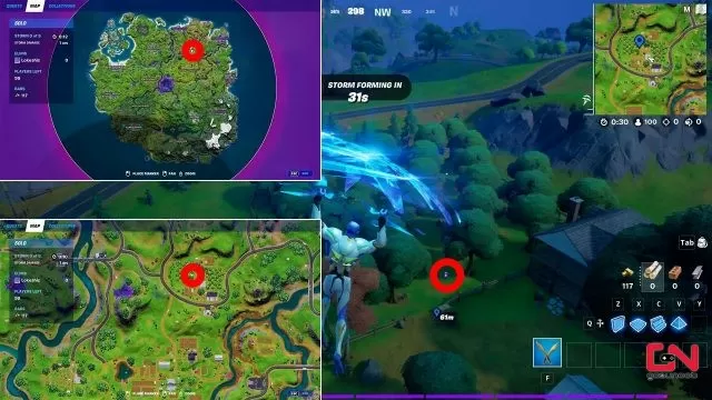 fortnite where to find alien artifact locations