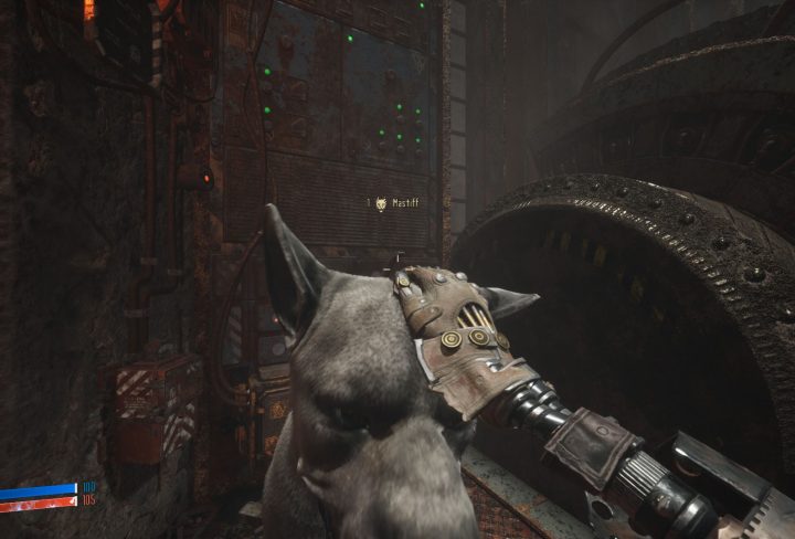 how to pet dog in necromunda hired gun