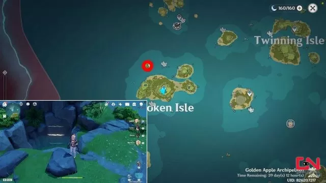 how to solve broken isle five pools pillars genshin impact puzzle