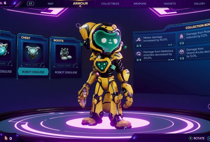 robot disguise armor set ratchet & clank rift apart