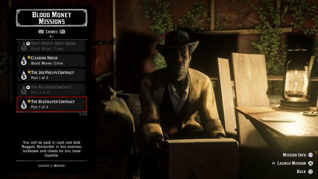 Bluewater Contract RDR2 Online