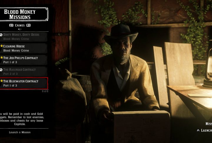 Bluewater Contract RDR2 Online