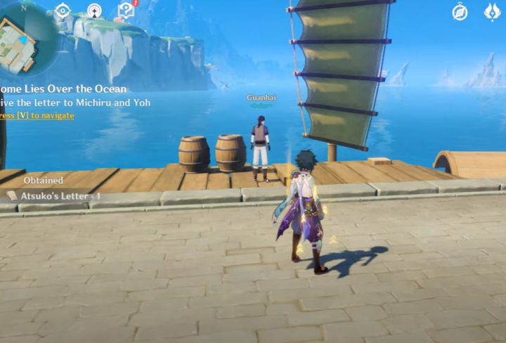 Home Lies Over The Ocean Genshin Impact