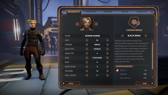 encased character creation