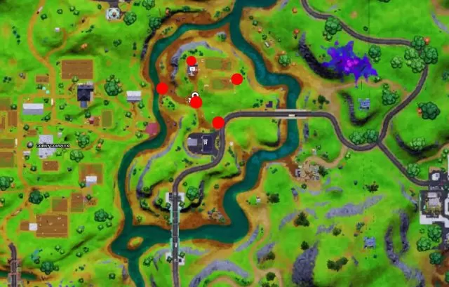 fortnite place prepper supplies hayseeds farm locations