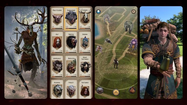 the witcher monster slayer ar mobile game now out