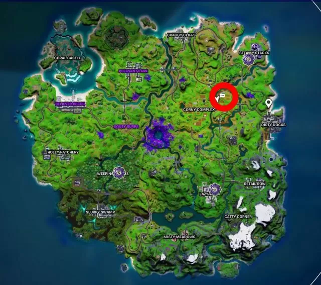 where to place fortnite prepper supplies hayseed farm