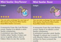 Mini Seelie - Dayflower, Rose, Viola and Curcuma Genshin Impact