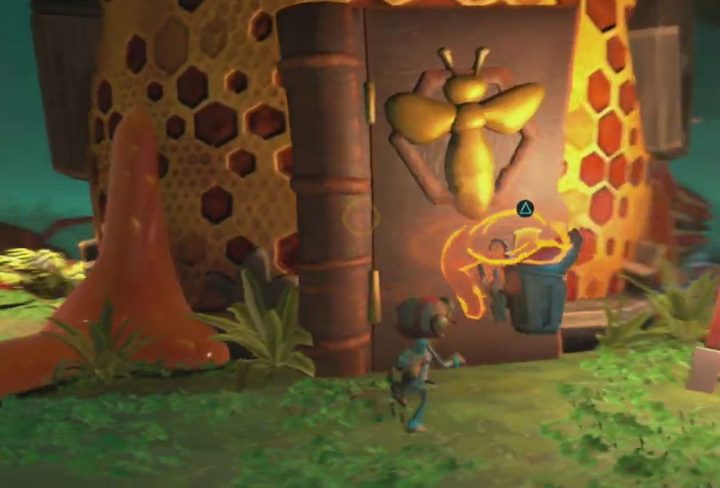 find the source of the bees psychonauts 2