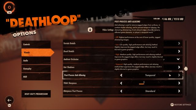 Deathloop PC Performance Fixes - Game Crashing, Bad FPS, Stuttering