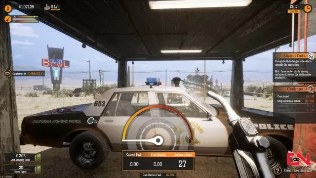 Gas Station Simulator Police Car