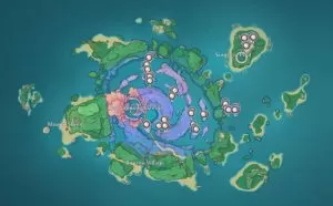 Sango Pearl Locations