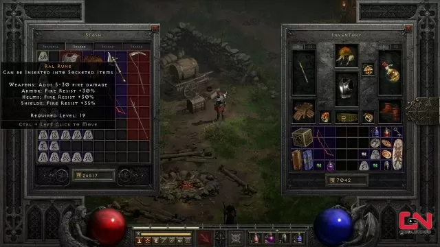 how to make ral eth lem & hel runes diablo 2 resurrected