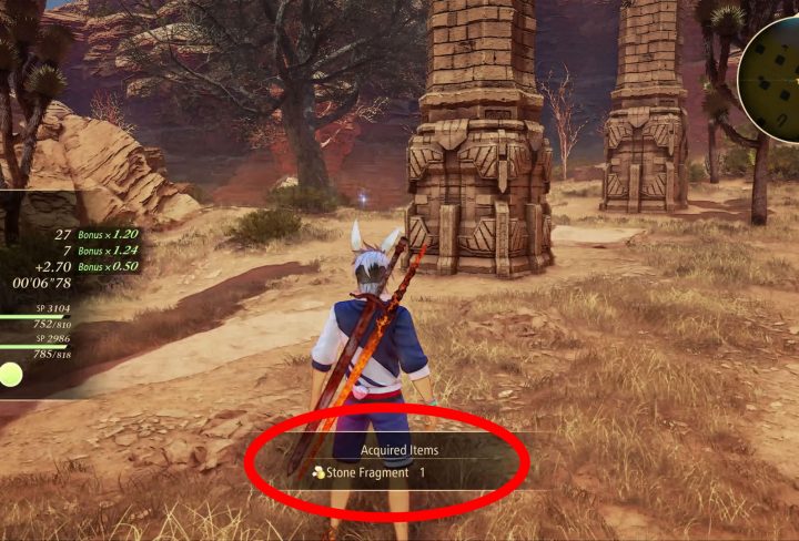 stone fragment location tales of arise