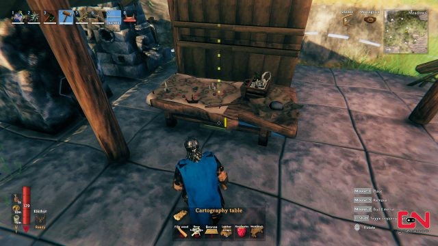 valheim cartography table how to get & use