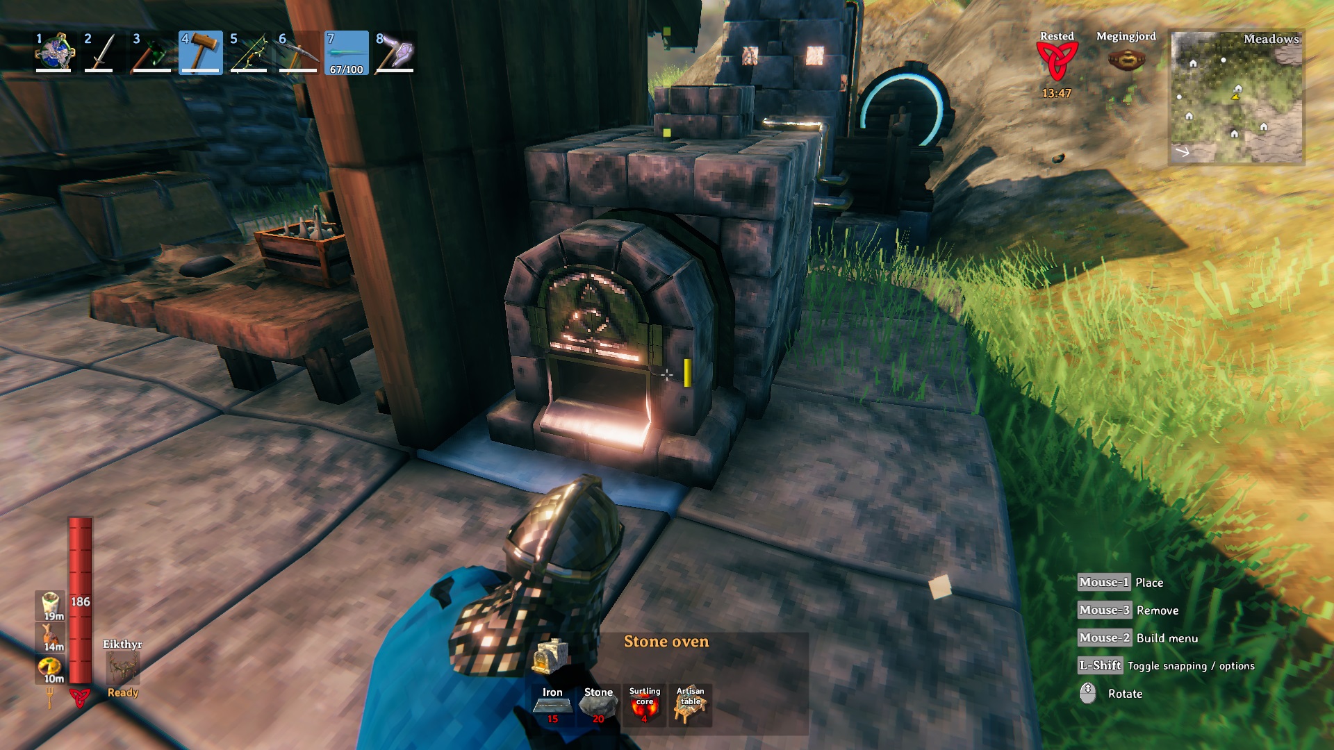 Valheim Stone Oven How to Craft