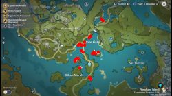 where to find horsetail locations genshin impact