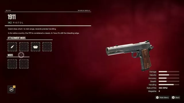 1911 pistol