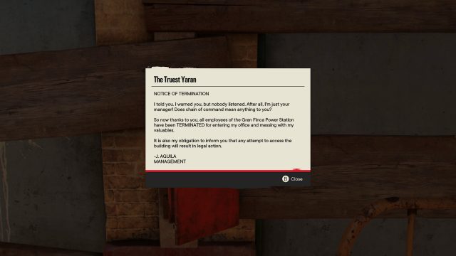 Access the Manager’s Office Far Cry 6 - The Truest Yaran Treasure Hunt