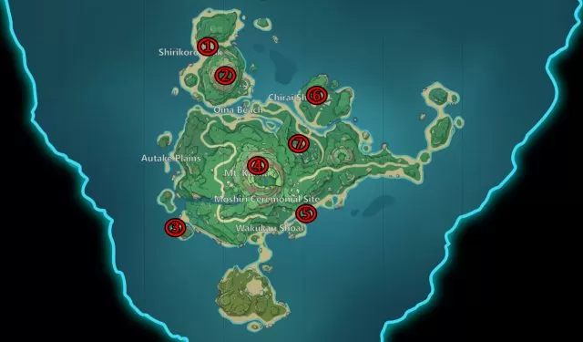 All Stone Slate Tsurumi Island Puzzle Puzzle Locations