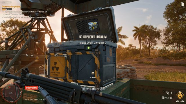 Far Cry 6 Depleted Uranium Locations and Anti-Aircraft Cannons Map