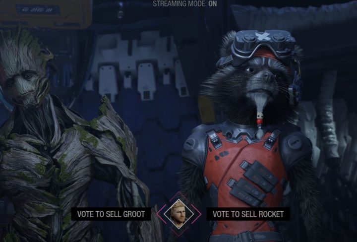 Sell Rocket or Sell Groot - Guardians of the Galaxy Choice