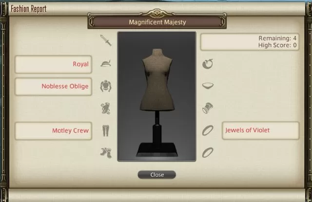 FFXIV Fashion Report - Magnificent Majesty