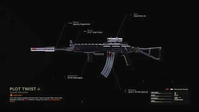 How to get COD Warzone Plot Twist blueprint