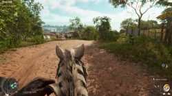 riding the Mogote Zebra in Far Cry 6