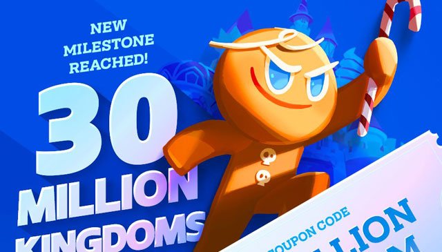 30millionkingdom cookie run kingdom new code