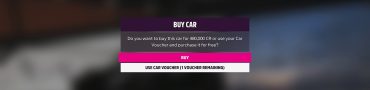Car Voucher Forza Horizon 5