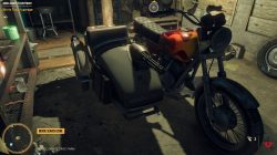 Danny Trejo motorcycle in the garage