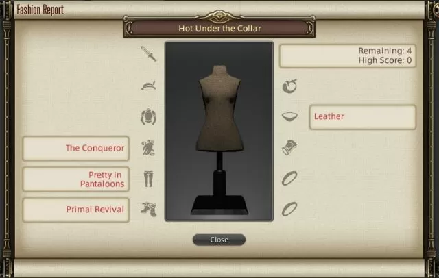 FFXIV Fashion Report Hot Under The Collar