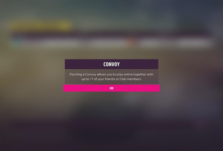 Forza Horizon 5 Convoy Not Working