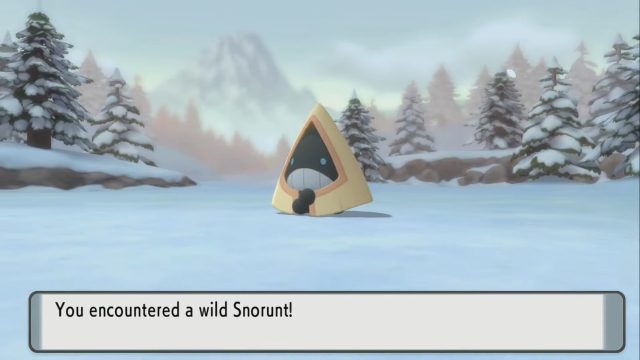 Get Snorunt & Evolve into Froslass, Glalie in Pokemon BDSP