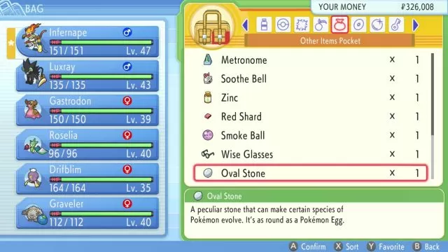 How to Get Oval Stone Pokemon Brilliant Diamond & Shining Pearl